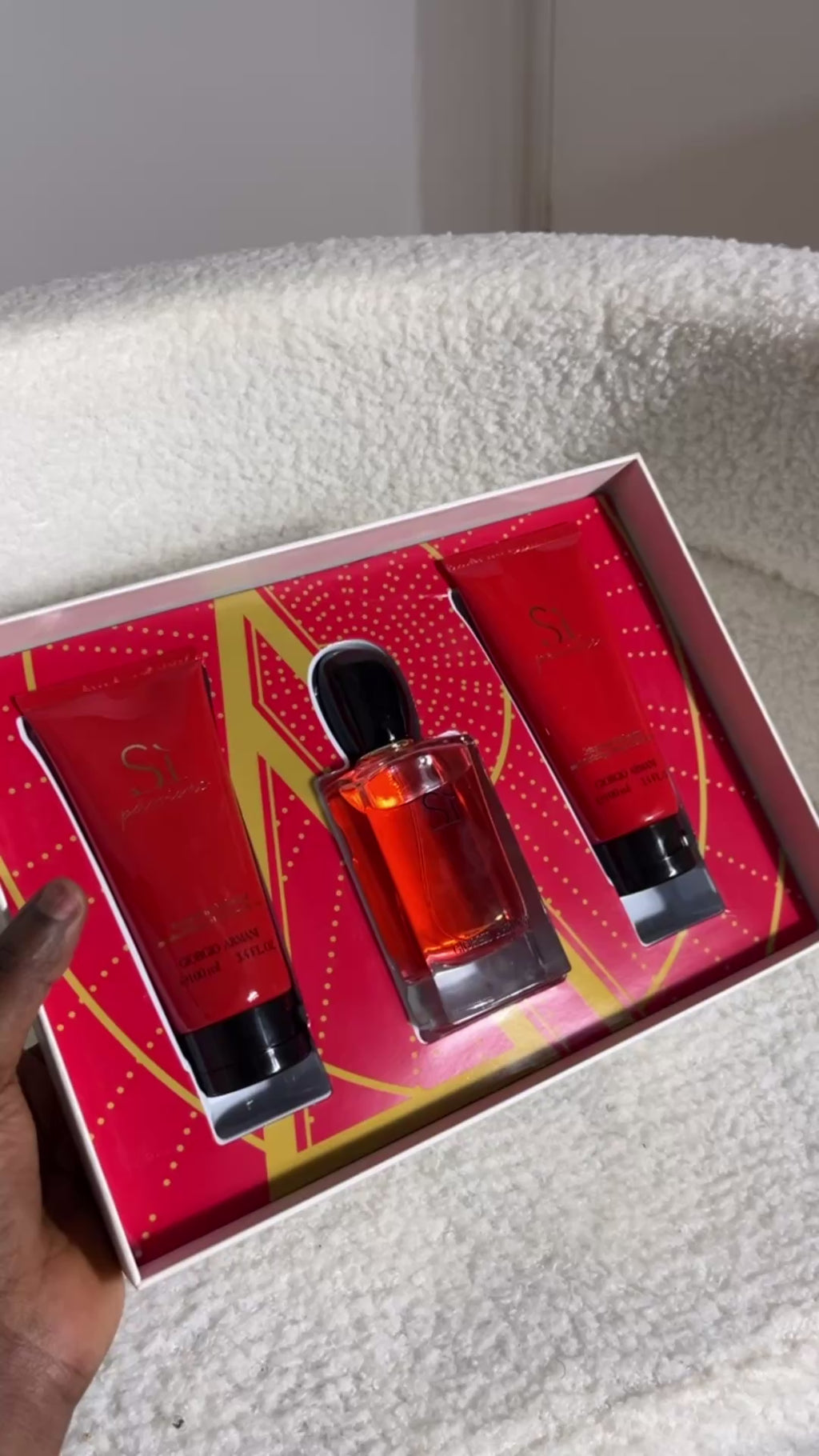 Si Armani EDT Gift Set